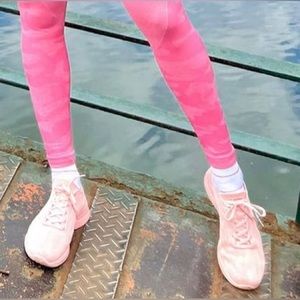 Light pink sneakers